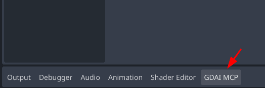 GDAI MCP bottom tab