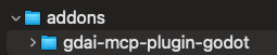 Folder after extracting the plugin